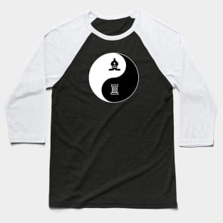 Bishop-Rook Yin Yang Baseball T-Shirt